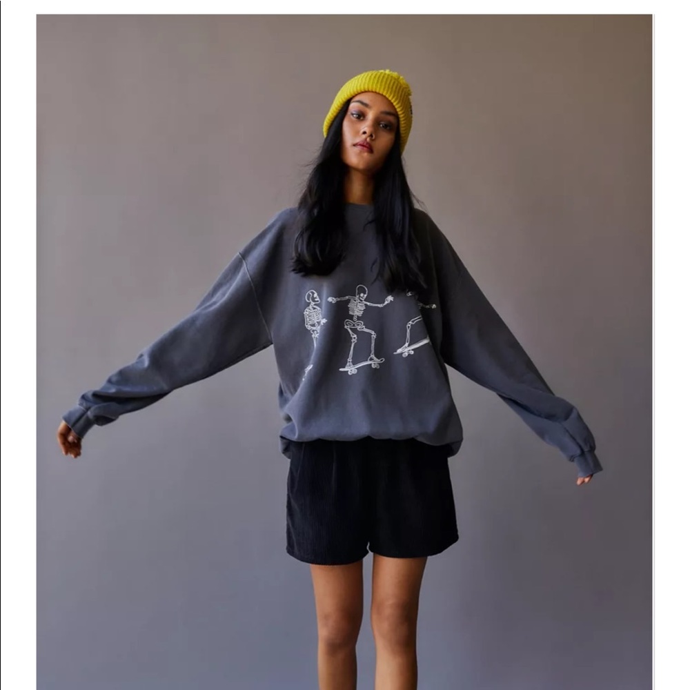 Project social T skateboard skeletons sweatshirt. From urban Outfitters Size S/M